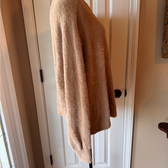 Aerie Soft Tan Oversized Crew Neck Sweater - Picture 4 of 11